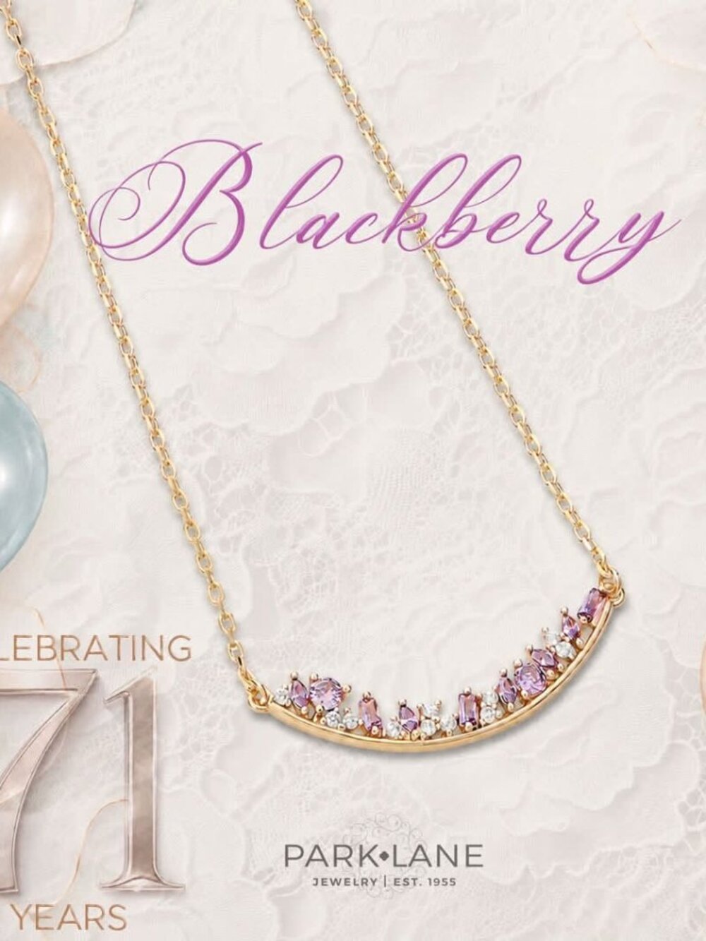 Park Lane Blackberry Necklace